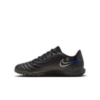 Nike Tiempo Legend 10 Club Turf Voetbalschoenen (TF) Kids Zwart Blauw