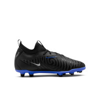 Nike Phantom GX Club DF Gras / Kunstgras Voetbalschoenen (MG) Kids Zwart Blauw