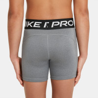 Nike Pro Slidingbroekje Meisjes Grijs Zwart Wit