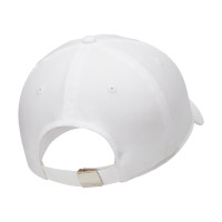 Nike Club Cap Metallic Swoosh White Silver