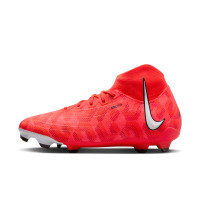 Nike Phantom Pro Luna Gras Football Shoes (FG) Bright Red White