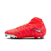 Nike Phantom Pro Luna Gras Football Shoes (FG) Bright Red White