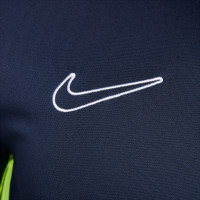 Nike Dri-Fit Academy 23 Polo Shirt Dark Blue Yellow White
