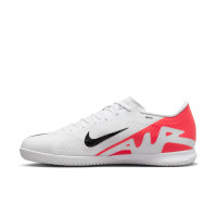 Nike Zoom Mercurial Vapor Academy 15 Zaalvoetbalschoenen (IN) Wit Felrood Zwart
