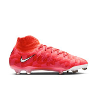 Nike Phantom Elite Luna Gras Football Shoes (FG) Bright Red White