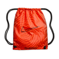 Nike Phantom GX Elite DF Gras Voetbalschoenen (FG) Zwart Felrood Wit