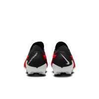 Nike Phantom GX Pro Gras Voetbalschoenen (FG) Zwart Felrood Wit