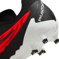 Nike Phantom GX Pro Gras Voetbalschoenen (FG) Zwart Felrood Wit