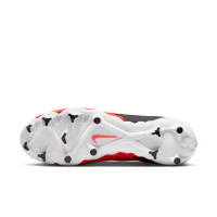 Nike Phantom GX Pro Dynamic Fit Gras Voetbalschoenen (FG) Zwart Felrood Wit
