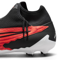 Nike Phantom GX Pro Dynamic Fit Gras Voetbalschoenen (FG) Zwart Felrood Wit