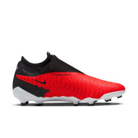 Nike Phantom GX DF Academy Grass/Artificial Grass Football Shoes (MG) Bright Red Black White