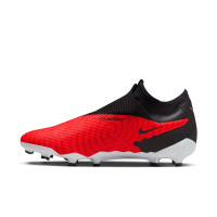 Nike Phantom GX DF Academy Grass/Artificial Grass Football Shoes (MG) Bright Red Black White