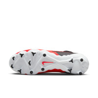 Nike Phantom GX DF Academy Grass/Artificial Grass Football Shoes (MG) Bright Red Black White