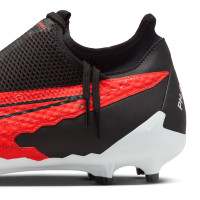 Nike Phantom GX DF Academy Grass/Artificial Grass Football Shoes (MG) Bright Red Black White