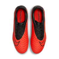 Nike Phantom GX Academy Gras / Kunstgras Voetbalschoenen (MG) Zwart Felrood Wit