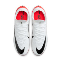 Nike Zoom Mercurial Superfly Elite 9 Gras Voetbalschoenen (FG) Wit Felrood Zwart