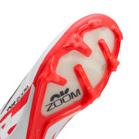 Nike Zoom Mercurial Superfly Elite 9 Gras Voetbalschoenen (FG) Wit Felrood Zwart