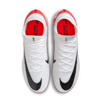Nike Zoom Mercurial Superfly Elite 9 Artificial Grass Football Shoes (AG) White Bright Red Black