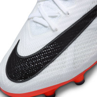 Nike Zoom Mercurial Superfly Elite 9 Artificial Grass Football Shoes (AG) White Bright Red Black