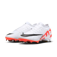 Nike Zoom Mercurial Vapor Pro 15 Gras Football Shoes (FG) White Bright Red Black