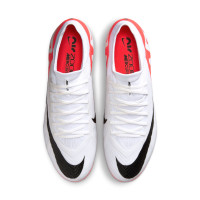 Nike Zoom Mercurial Vapor Pro 15 Gras Football Shoes (FG) White Bright Red Black