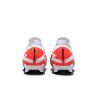 Nike Zoom Mercurial Vapor Pro 15 Gras Voetbalschoenen (FG) Wit Felrood Zwart