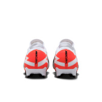 Nike Zoom Mercurial Vapor Pro 15 Gras Football Shoes (FG) White Bright Red Black