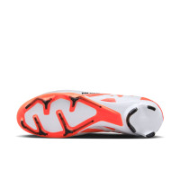 Nike Zoom Mercurial Vapor Pro 15 Gras Football Shoes (FG) White Bright Red Black