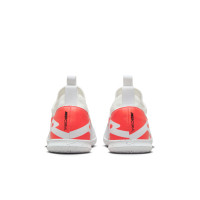 Nike Zoom Mercurial Vapor Academy 15 Laceless Indoor Football Boots (IN) Kids White Bright Red Black