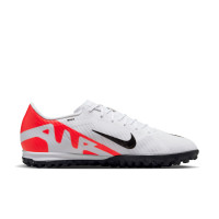 Nike Zoom Mercurial Vapor Academy 15 Turf Football Shoes (TF) White Bright Red Black