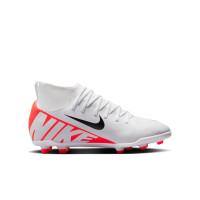 Nike Mercurial Superfly Club 9 Gras / Kunstgras Voetbalschoenen (MG) Kids Wit Felrood Zwart