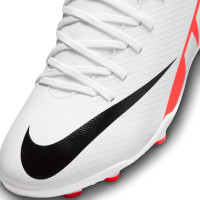 Nike Mercurial Superfly Club 9 Gras / Kunstgras Voetbalschoenen (MG) Kids Wit Felrood Zwart