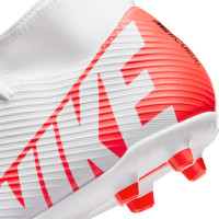 Nike Mercurial Superfly Club 9 Gras / Kunstgras Voetbalschoenen (MG) Wit Felrood Zwart