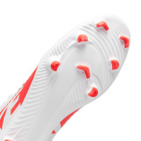 Nike Mercurial Superfly Club 9 Gras / Kunstgras Voetbalschoenen (MG) Wit Felrood Zwart