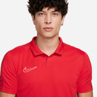 Nike Dri-Fit Academy 23 Polo Rood Wit