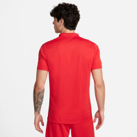 Nike Dri-Fit Academy 23 Polo Shirt Red White