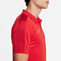 Nike Dri-Fit Academy 23 Polo Rood Wit