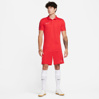 Nike Dri-Fit Academy 23 Polo Rood Wit