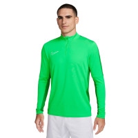 Nike Dri-Fit Academy 23 1/4-Zip Trainingstrui Groen Wit