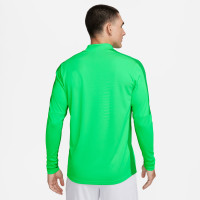 Nike Dri-Fit Academy 23 1/4-Zip Trainingstrui Groen Wit