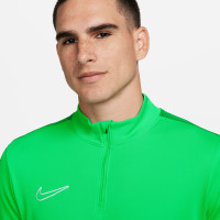 Nike Dri-Fit Academy 23 1/4-Zip Trainingstrui Groen Wit
