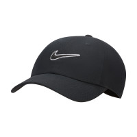 Nike Club Swoosh Cap Black White