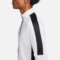 Nike Dri-FIT Academy 23 Full-Zip Trainingsjack Wit Zwart