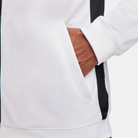 Nike Dri-FIT Academy 23 Full-Zip Trainingsjack Wit Zwart