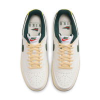 Nike Court Vision Sneakers Low Wit Groen Geel Rood