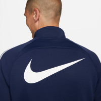 Nike F.C. Culture Of Football Trainingspak Full-Zip Donkerblauw Wit