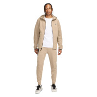 Nike Tech Fleece Trainingspak Sportswear Beige Zwart