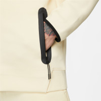 Nike Tech Fleece Vest Sportswear Gebroken Wit Zwart