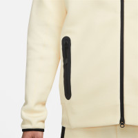 Nike Tech Fleece Vest Sportswear Gebroken Wit Zwart