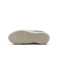 Nike Street Gato Straatvoetbalschoenen Kids Donkerblauw Geel Wit